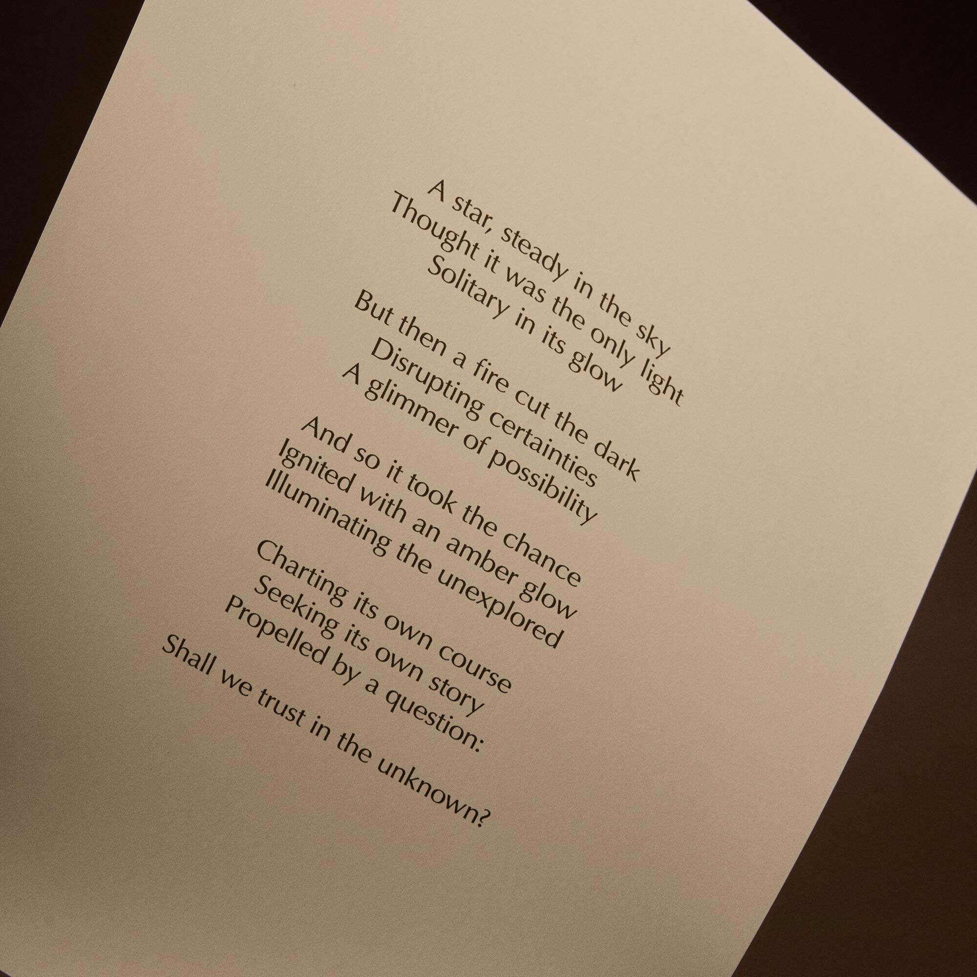 Above Us, Steorra Eau de Parfum